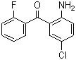 2-氨基-5-氯-2'-氟二苯甲酮 
