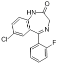 7-氯-5-(2-氟苯基)-1,3-二氢-2H-1,4-苯并二氮杂卓-2-酮 
